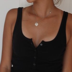 Slim Henley Tank // Abrocrombie & Fitch